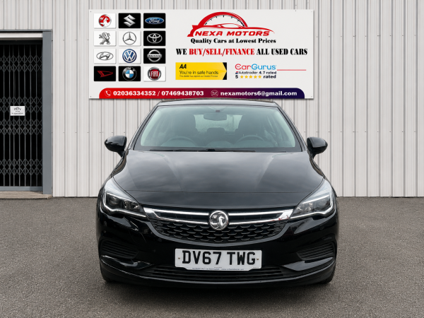 Vauxhall Astra 1.4i Turbo Design Hatchback 5dr Petrol Manual Euro 6 (125 ps)