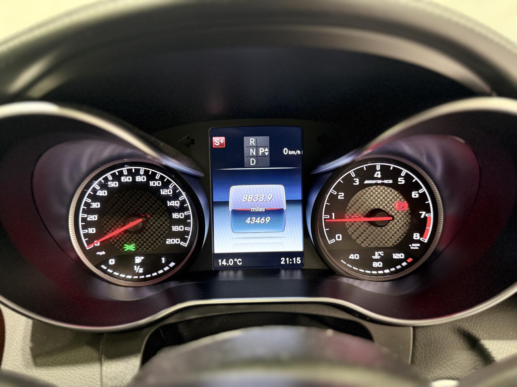 Mercedes-Benz C Class 4.0 C63 V8 BiTurbo AMG (Premium) Saloon 4dr Petrol SpdS MCT Euro 6 (s/s) (476 ps)