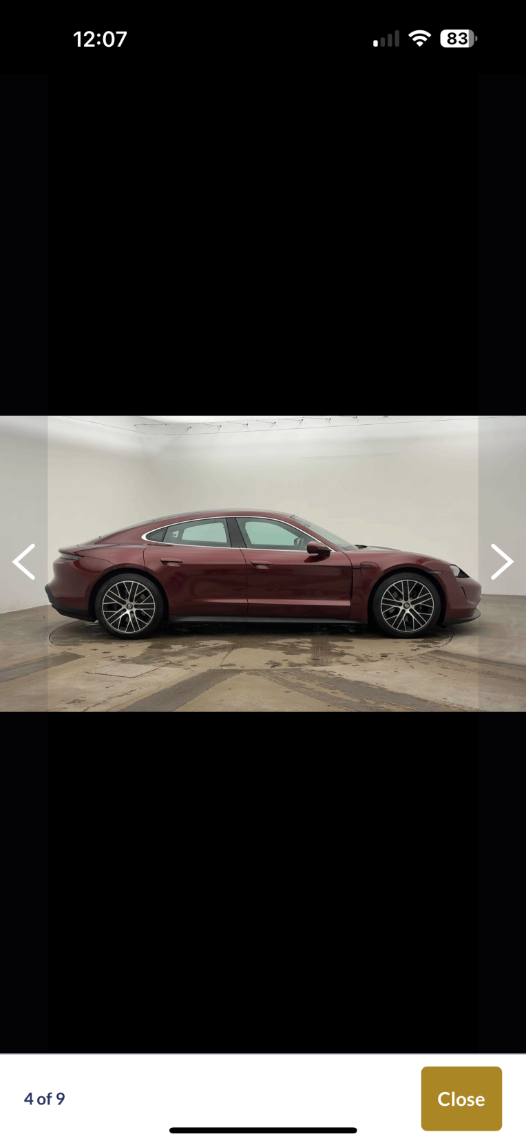 Porsche Taycan Performance Plus 93.4kWh 4S Saloon 4dr Electric Auto 4WD (11kW Charger) (571 ps)