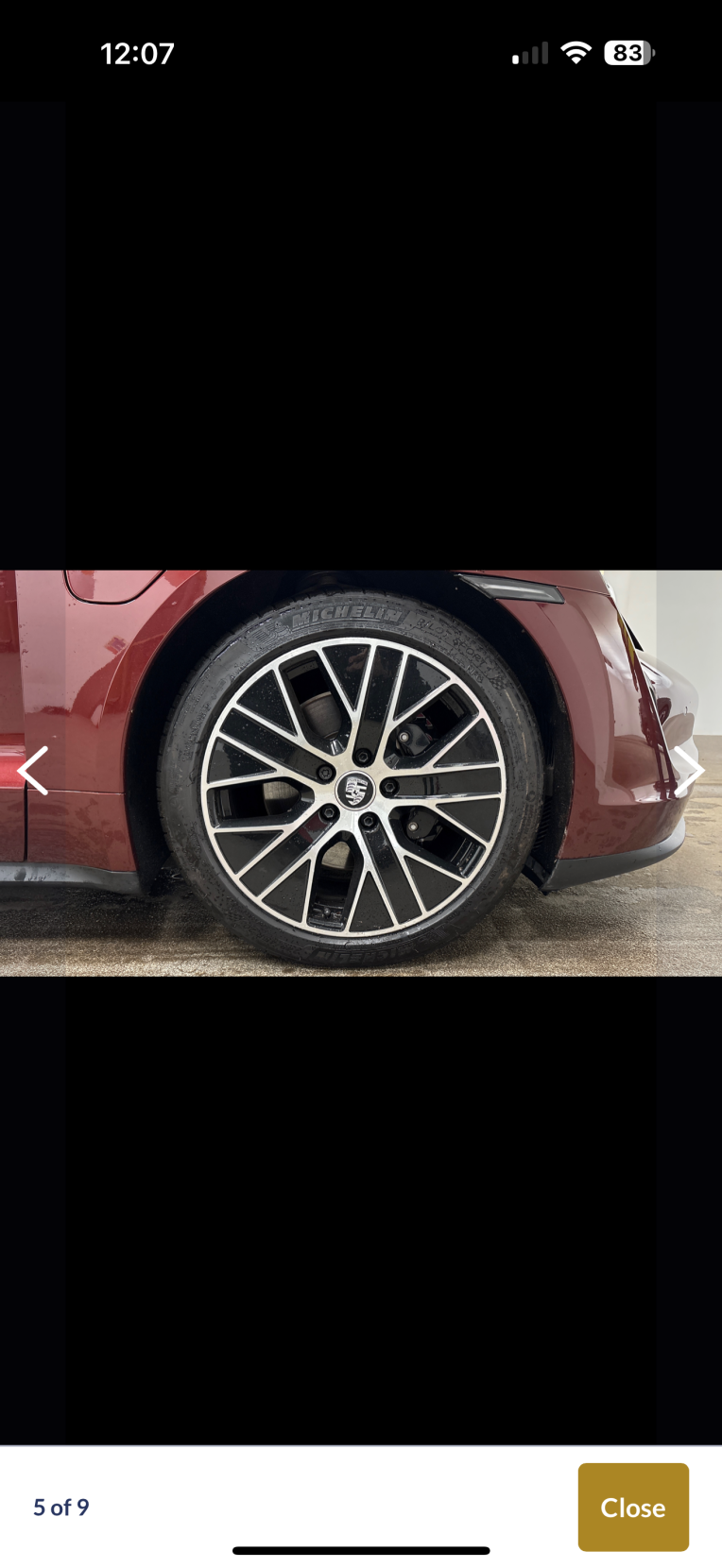 Porsche Taycan Performance Plus 93.4kWh 4S Saloon 4dr Electric Auto 4WD (11kW Charger) (571 ps)