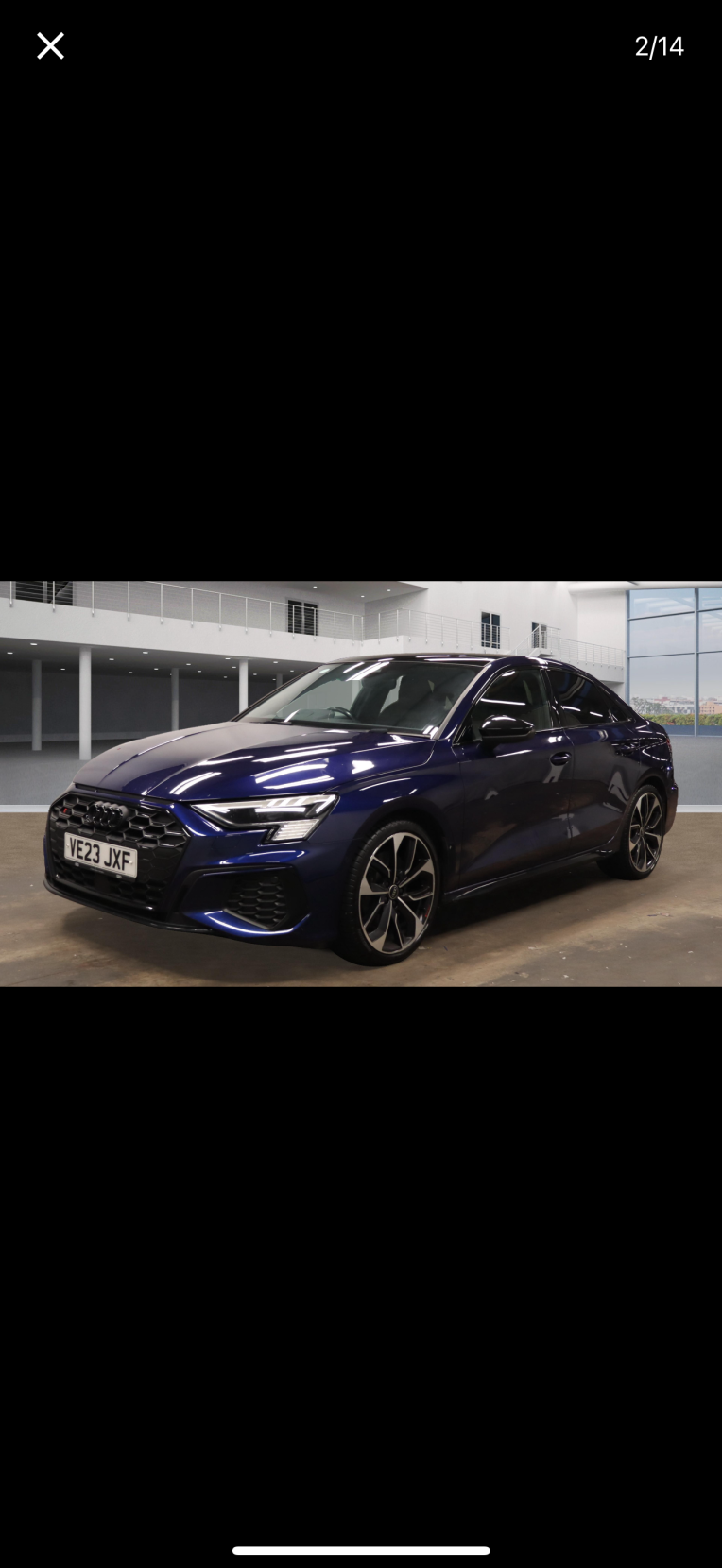 Audi S3 2.0 TFSI Vorsprung Saloon 4dr Petrol S Tronic quattro Euro 6 (s/s) (310 ps)