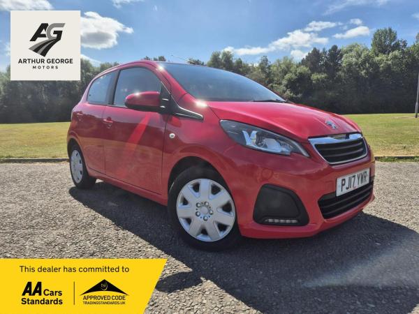 Peugeot 108 1.0 Active Hatchback 5dr Petrol Manual Euro 6 (68 ps)