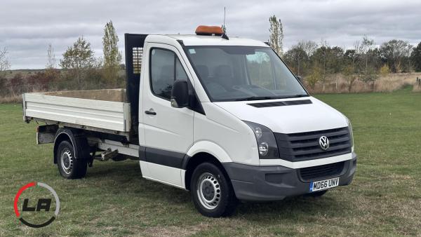 Volkswagen Crafter 2.0 TDi BlueMotion Tech CR35 Tipper 2dr Diesel Manual RWD L2 (Caged) (202 g/km, 108 bhp)