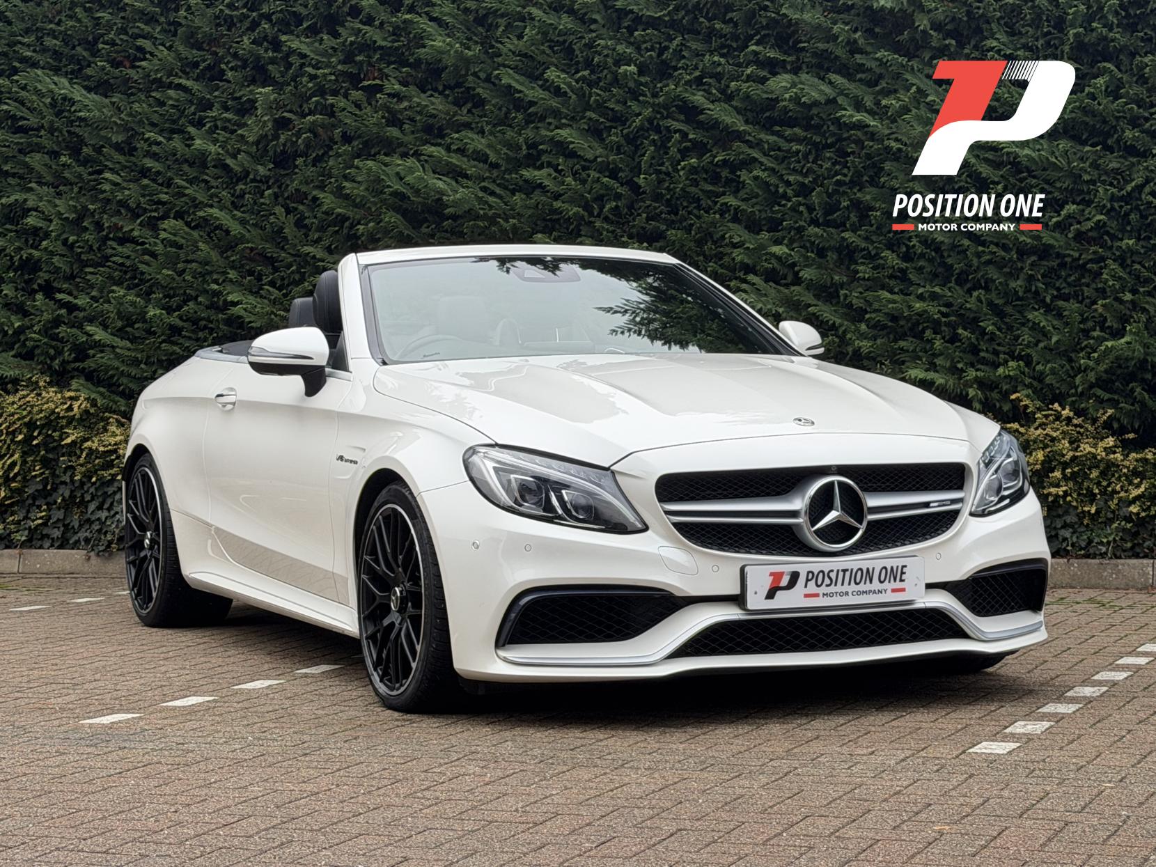 Mercedes-Benz C Class 4.0 C63 V8 BiTurbo AMG (Premium) Cabriolet 2dr Petrol SpdS MCT Euro 6 (s/s) (476 ps)