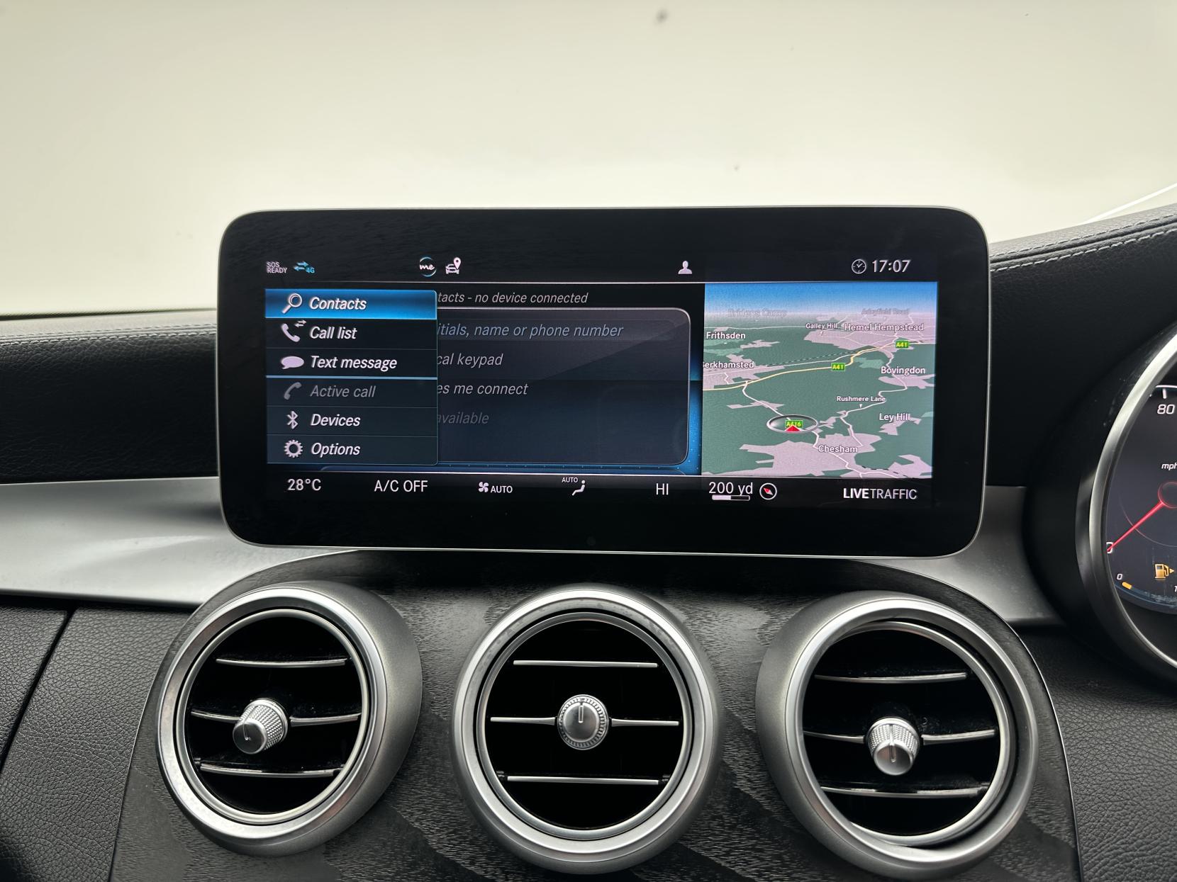 Mercedes-Benz C Class 2.0 C220d AMG Line (Premium) Saloon 4dr Diesel G-Tronic+ Euro 6 (s/s) (194 ps)