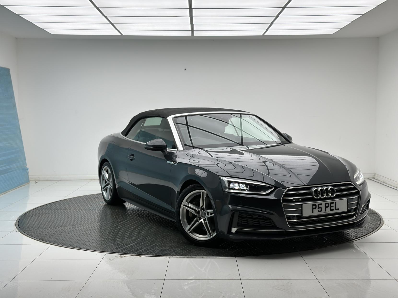 Audi A5 Cabriolet 2.0 TFSI S line Convertible 2dr Petrol S Tronic quattro Euro 6 (s/s) (252 ps)