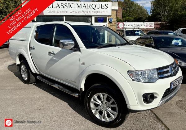 Mitsubishi L200 2.5 DI-D Challenger Pickup Double Cab 4dr Diesel Manual 4WD Euro 5 (LB) (175 ps)