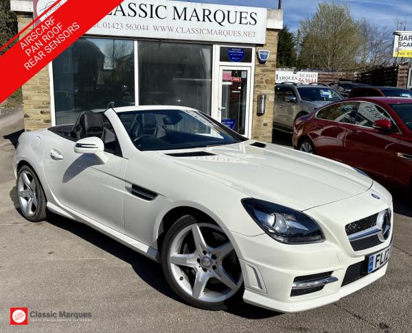 Mercedes-Benz SLK 1.8 SLK250 BlueEfficiency AMG Sport Convertible 2dr Petrol G-Tronic+ Euro 5 (s/s) (204 ps)