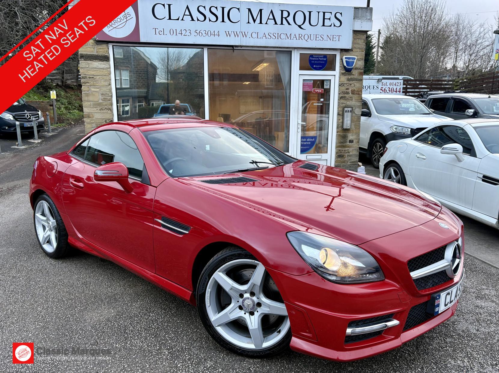 Mercedes-Benz SLK 1.8 SLK200 BlueEfficiency AMG Sport Convertible 2dr Petrol G-Tronic+ Euro 5 (s/s) (184 ps)