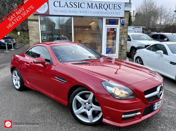 Mercedes-Benz SLK 1.8 SLK200 BlueEfficiency AMG Sport Convertible 2dr Petrol G-Tronic+ Euro 5 (s/s) (184 ps)