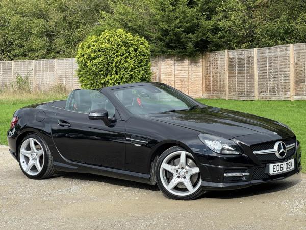 Mercedes-Benz SLK 1.8 SLK200 BlueEfficiency AMG Sport Edition 125 Convertible 2dr Petrol G-Tronic+ Euro 5 (s/s) (184 ps)