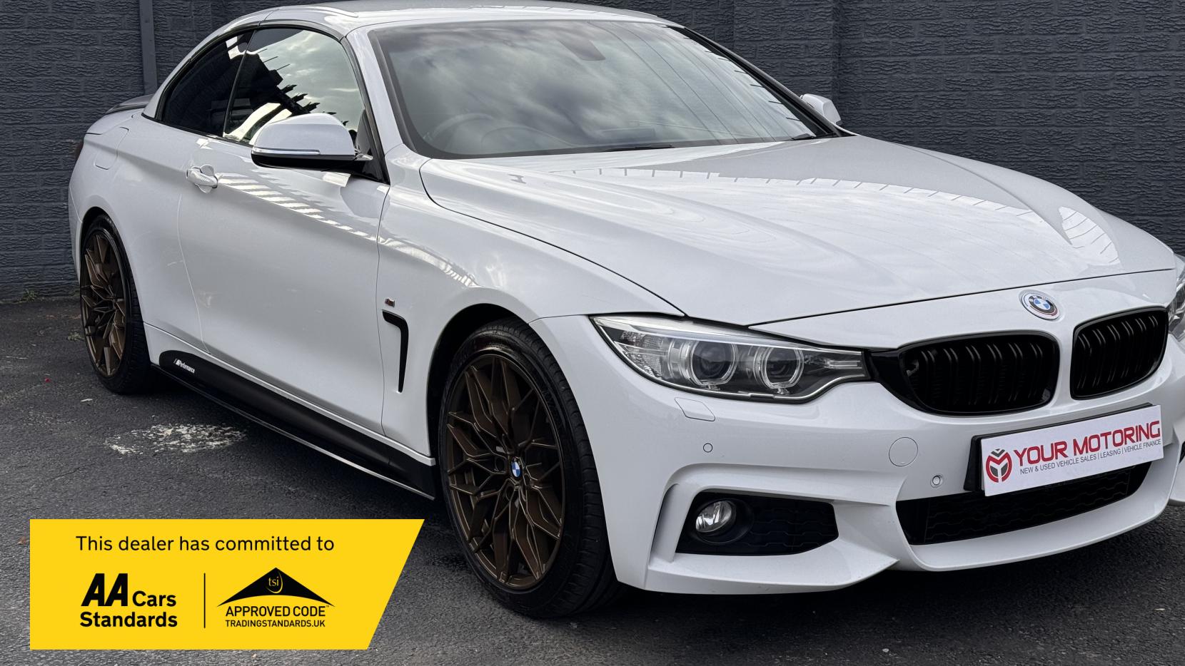 BMW 4 Series 2.0 420d M Sport Convertible 2dr Diesel Manual Euro 6 (s/s) (184 ps)