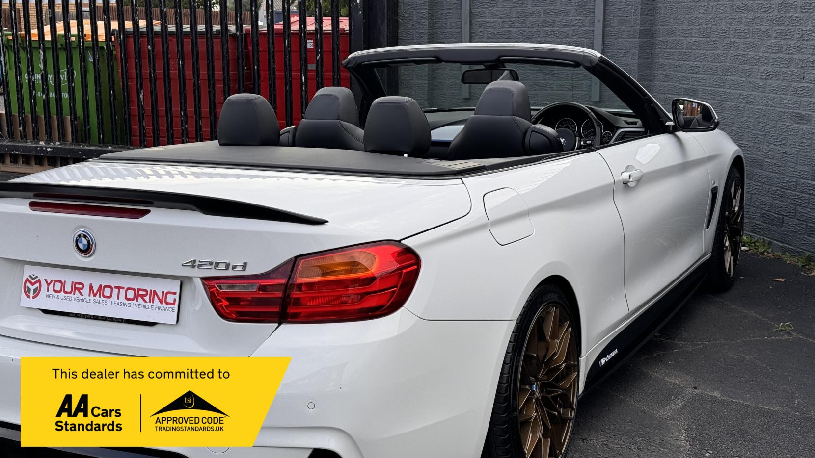 BMW 4 Series 2.0 420d M Sport Convertible 2dr Diesel Manual Euro 6 (s/s) (184 ps)