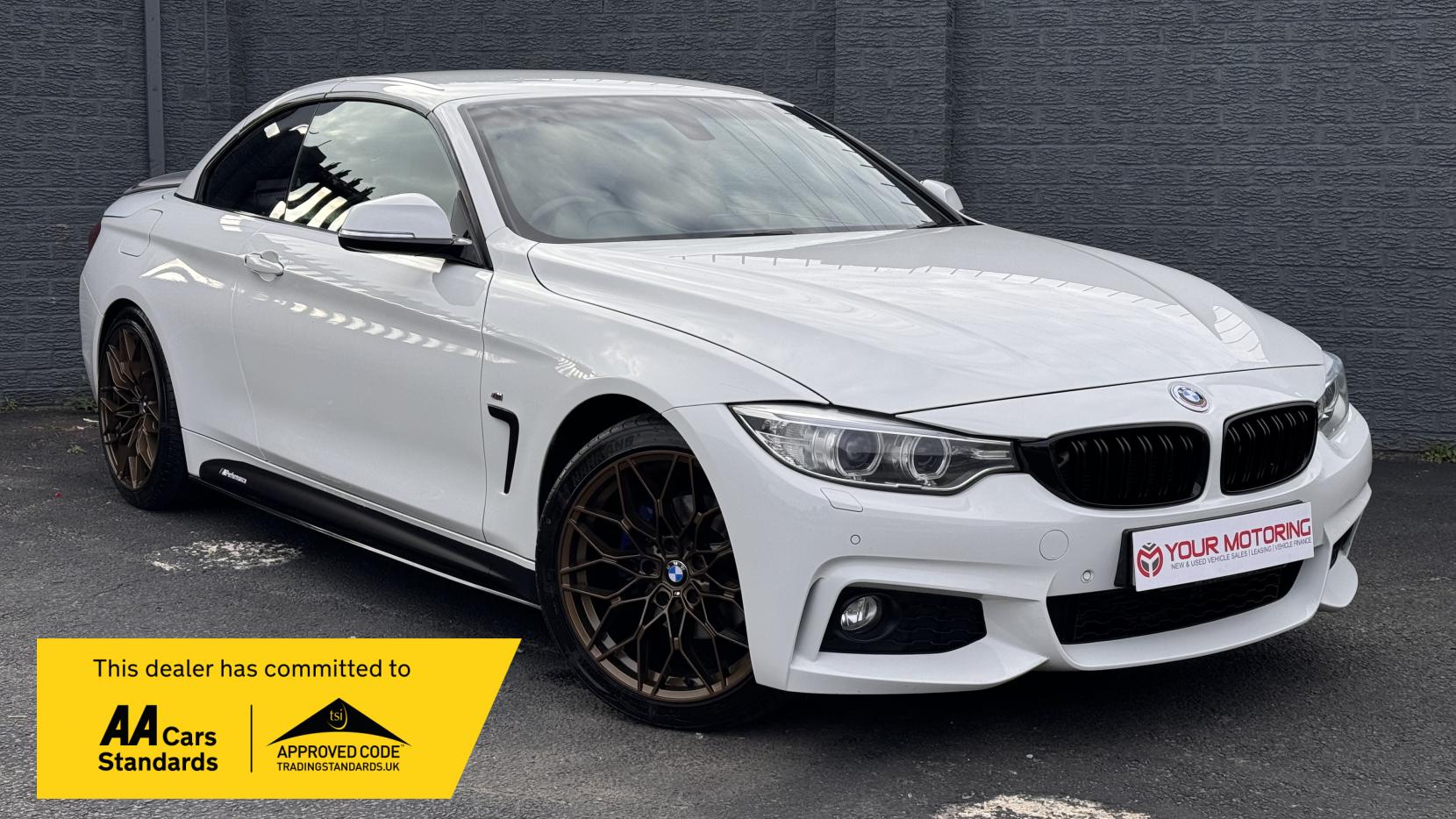 BMW 4 Series 2.0 420d M Sport Convertible 2dr Diesel Manual Euro 6 (s/s) (184 ps)