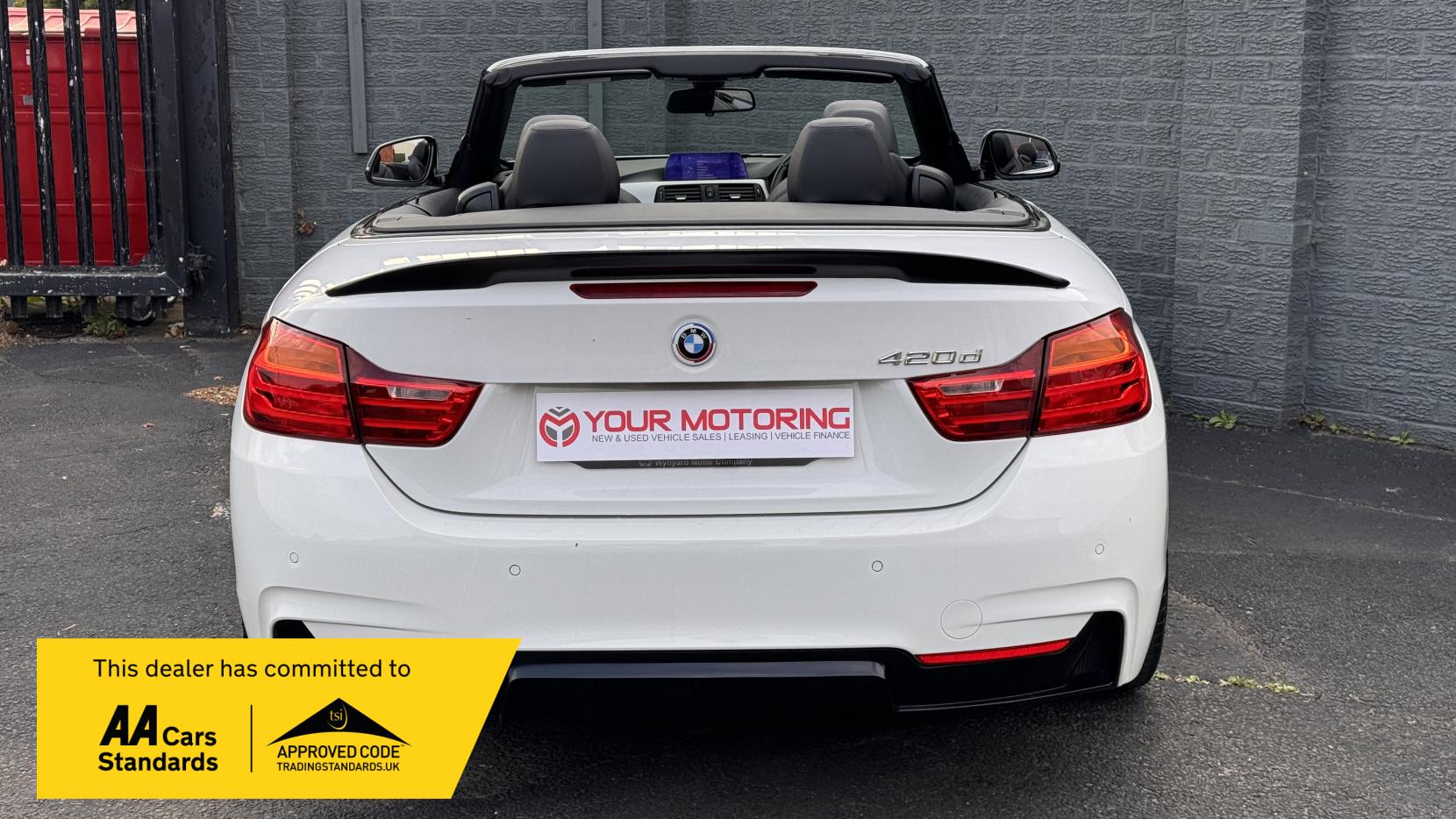 BMW 4 Series 2.0 420d M Sport Convertible 2dr Diesel Manual Euro 6 (s/s) (184 ps)