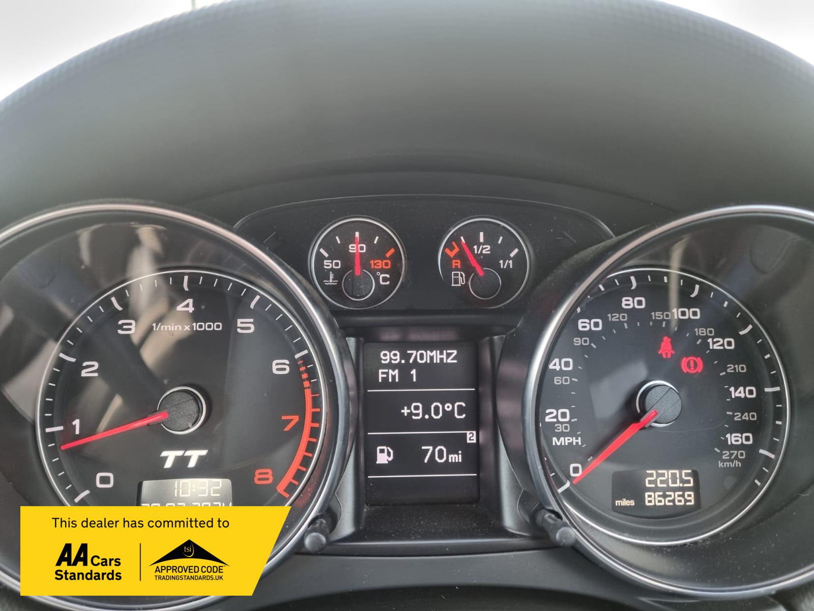 Audi TT 2.0 TFSI S line Coupe 3dr Petrol Manual Euro 5 (s/s) (211 ps)