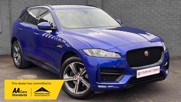 Jaguar F-PACE 2.0 D180 R-Sport SUV 5dr Diesel Auto Euro 6 (s/s) (180 ps)