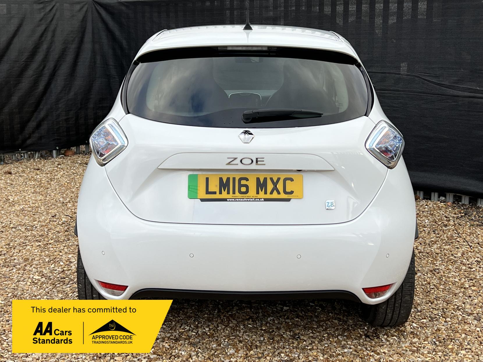 Renault Zoe 22kWh Dynamique Nav Hatchback 5dr Electric Auto (Battery Lease) (88 bhp)