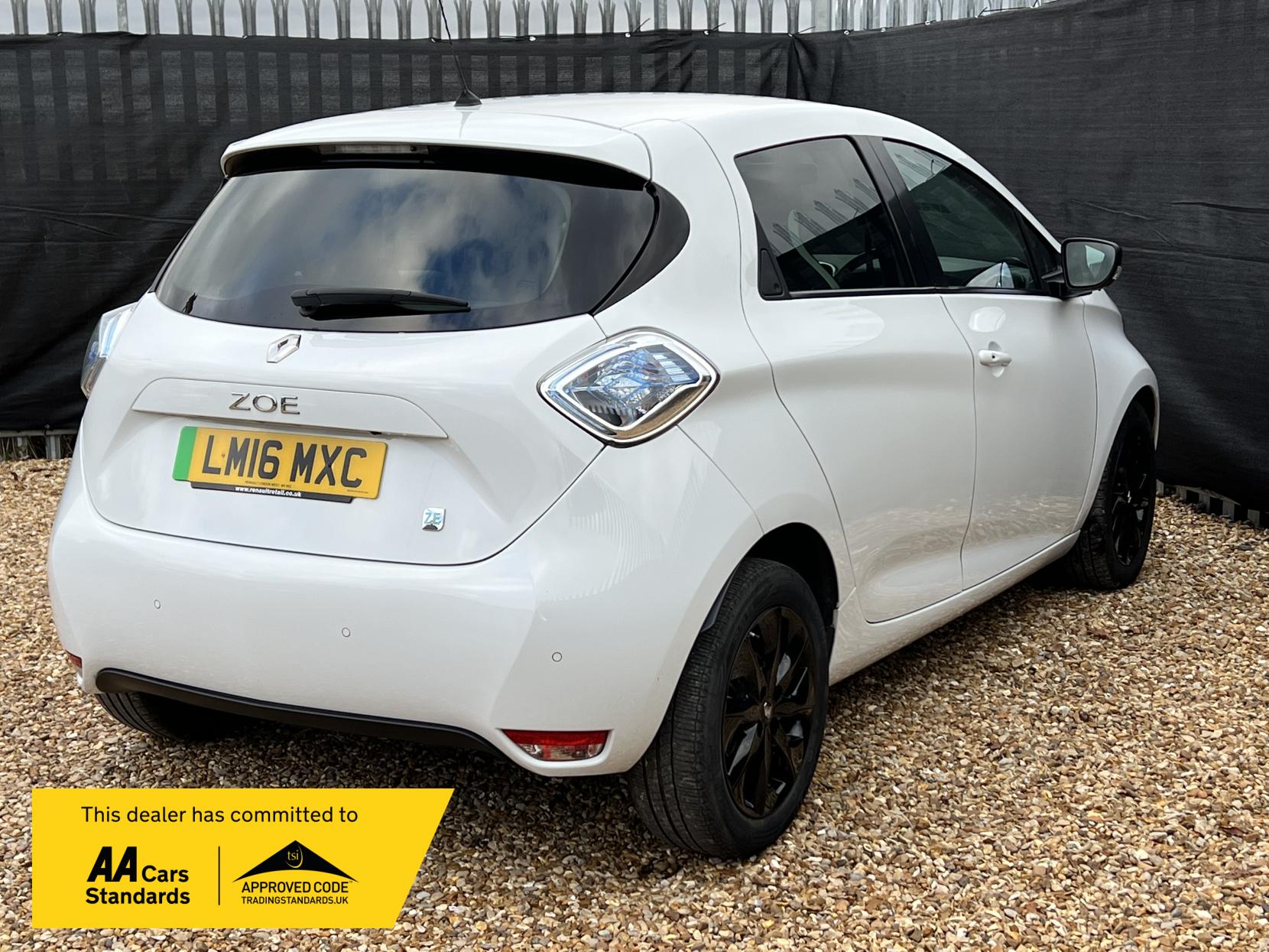 Renault Zoe 22kWh Dynamique Nav Hatchback 5dr Electric Auto (Battery Lease) (88 bhp)