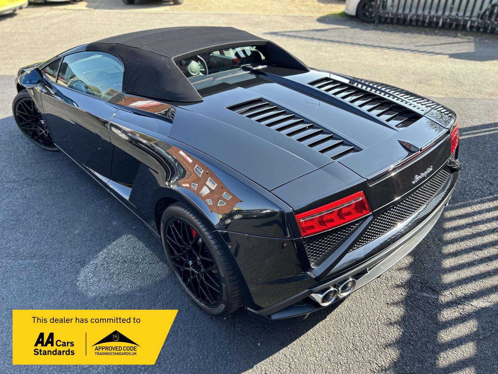 Lamborghini Gallardo 5.2 V10 LP 560-4 Spyder 2dr Petrol EGear 4WD Euro 5 (560 ps)