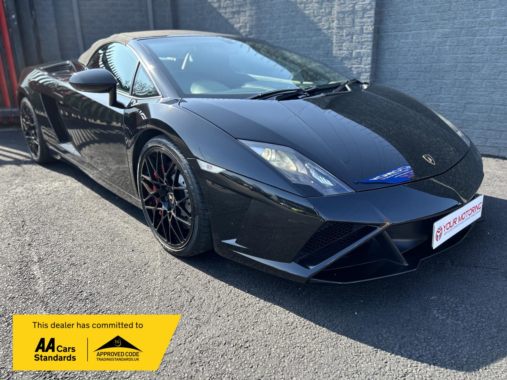 Lamborghini Gallardo 5.2 V10 LP 560-4 Spyder 2dr Petrol EGear 4WD Euro 5 (560 ps)