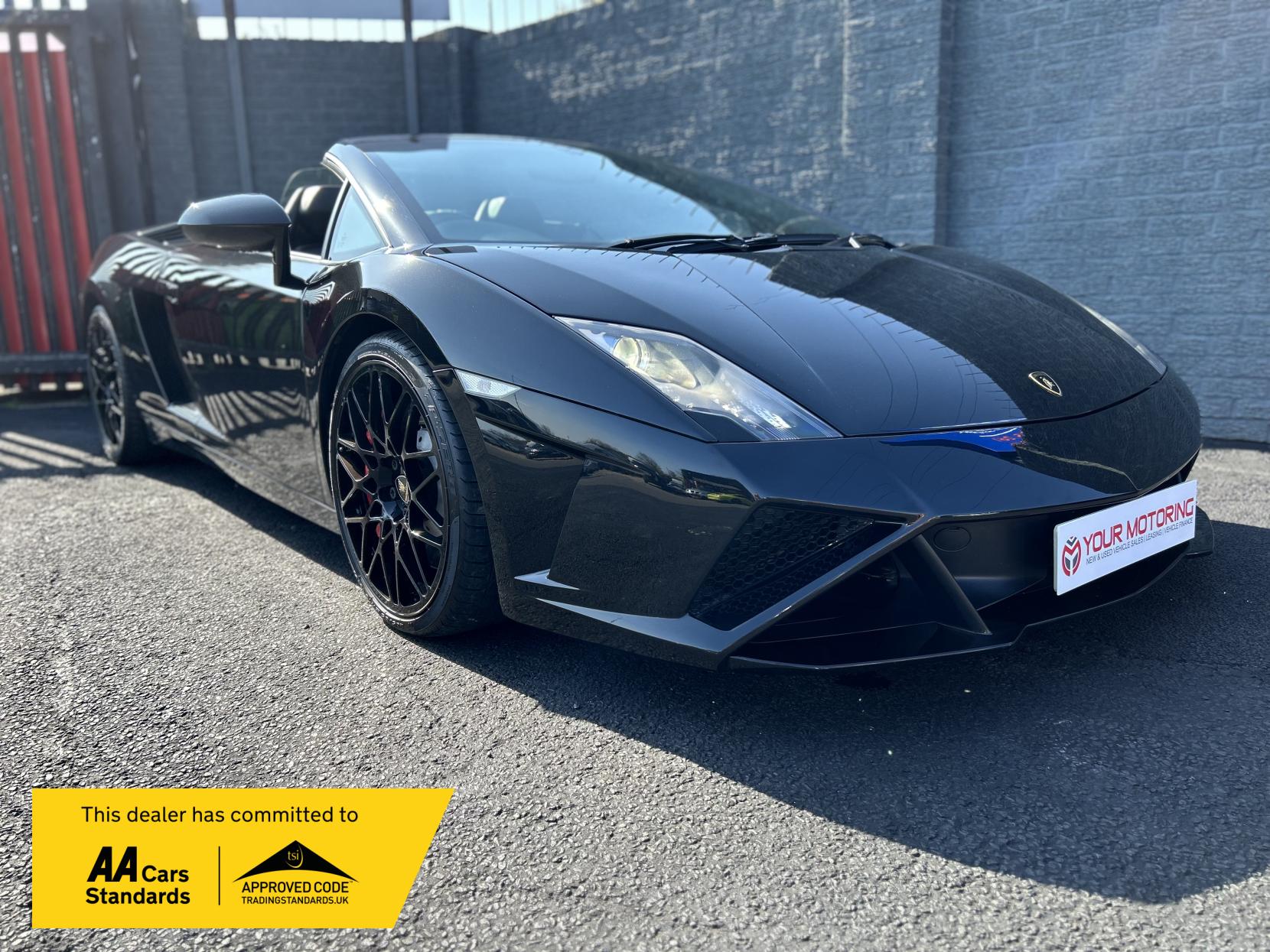 Lamborghini Gallardo 5.2 V10 LP 560-4 Spyder 2dr Petrol EGear 4WD Euro 5 (560 ps)